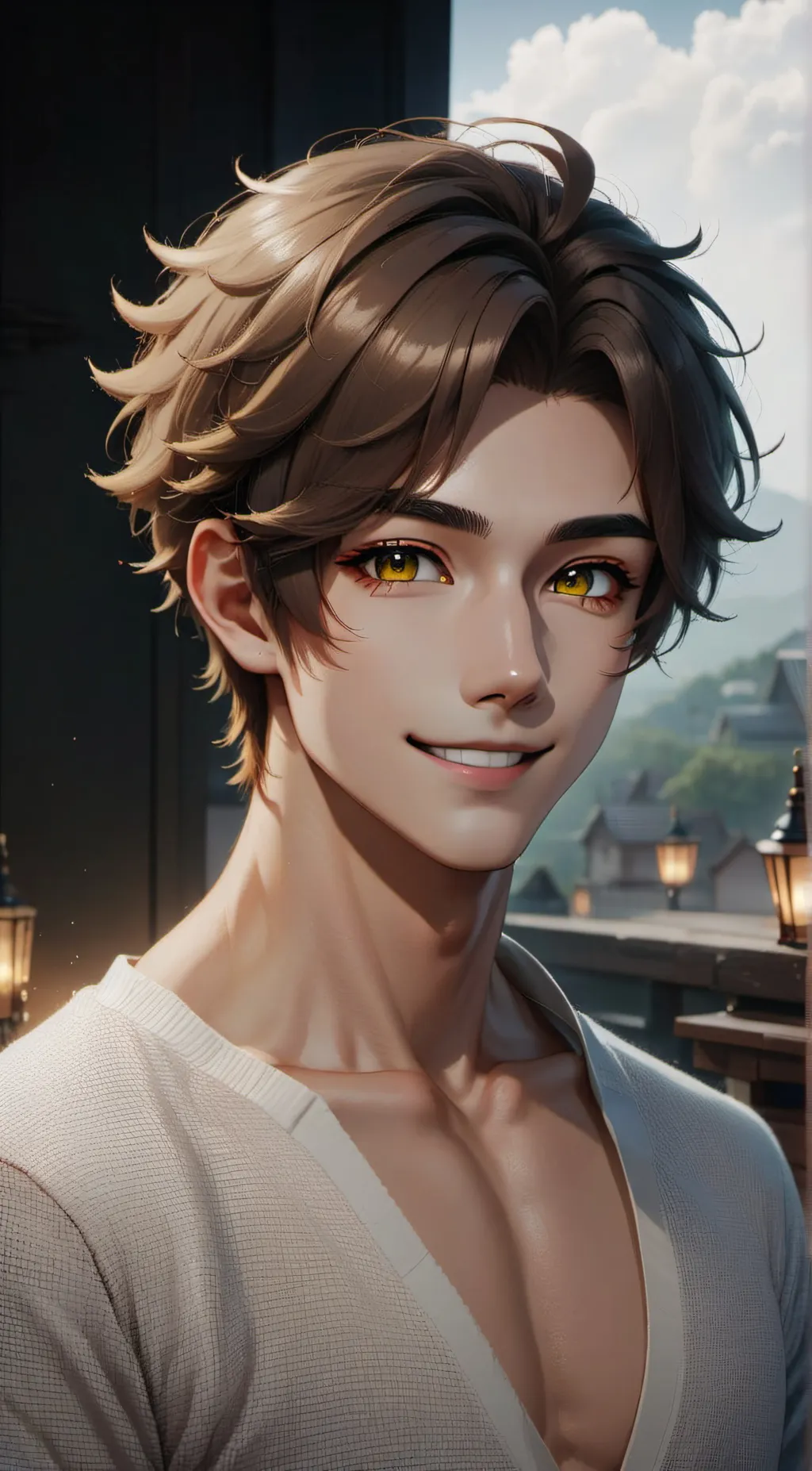 ai character: Sho background