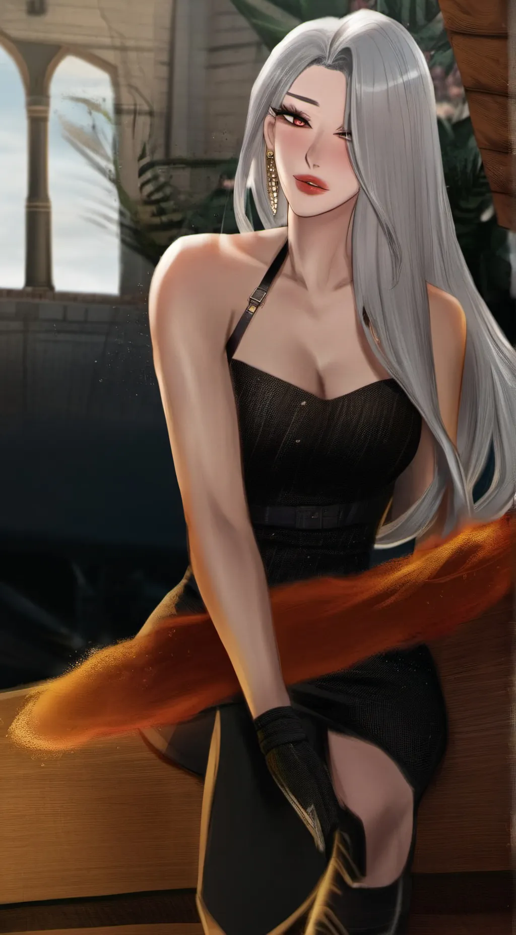 ai character: liliana background