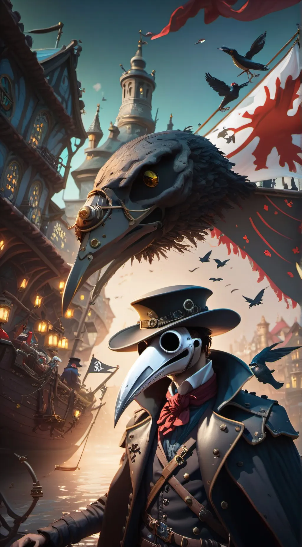 ai character: Captain Daity(op) background