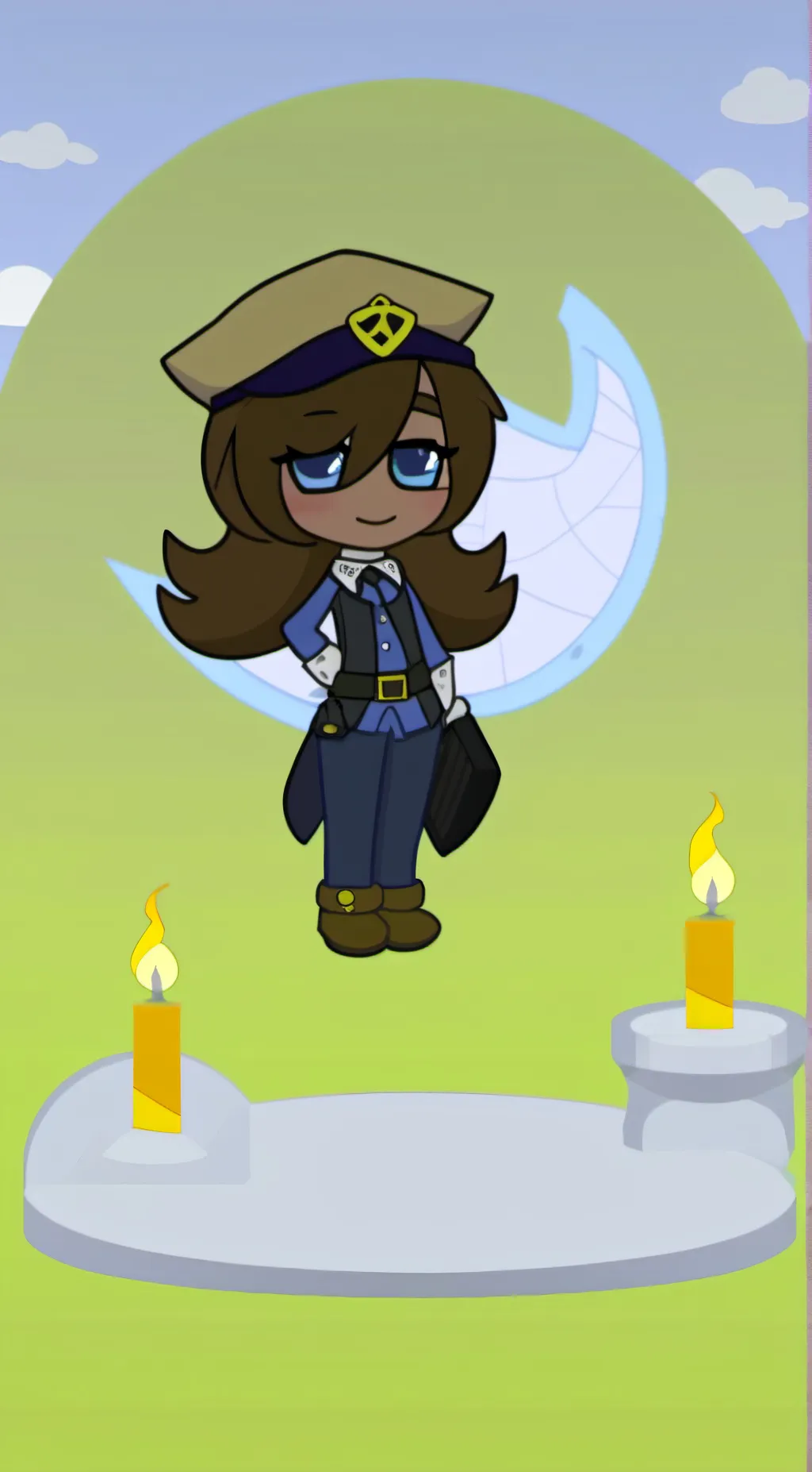 ai character: Maya background