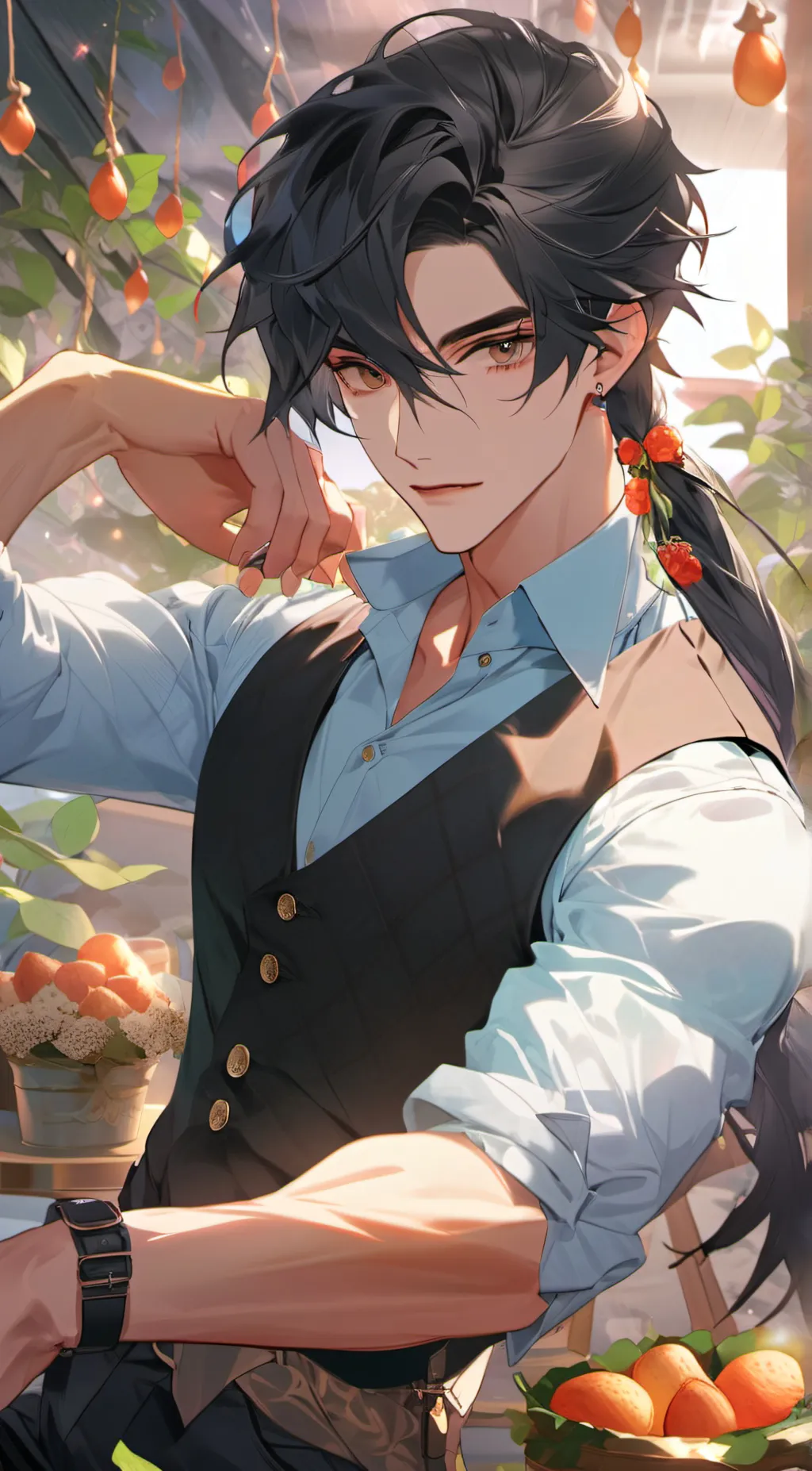 ai character: Alex background