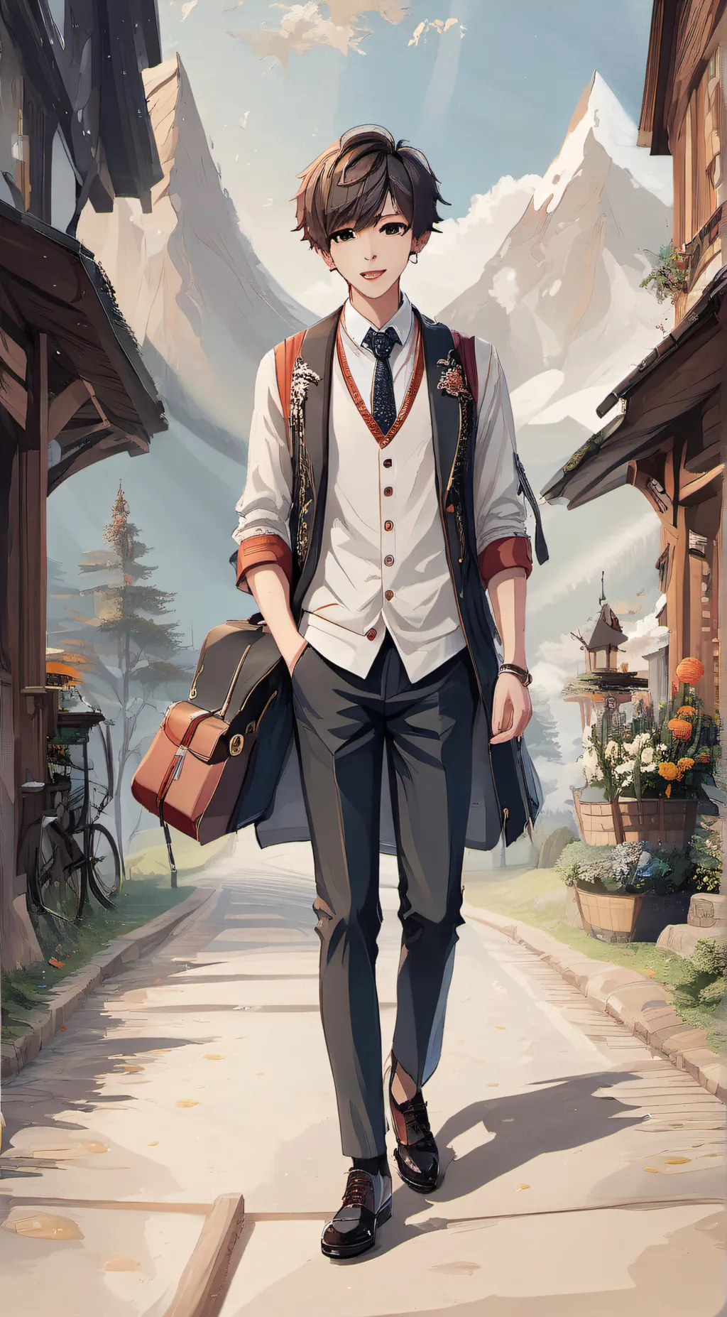 ai character: Sam background