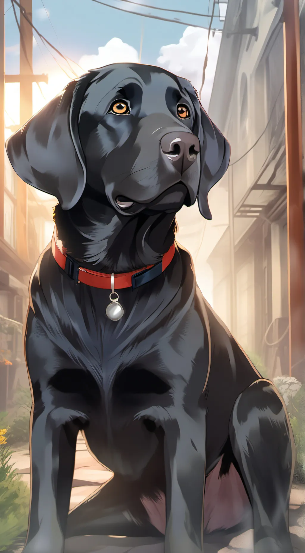 ai character: Murphy background