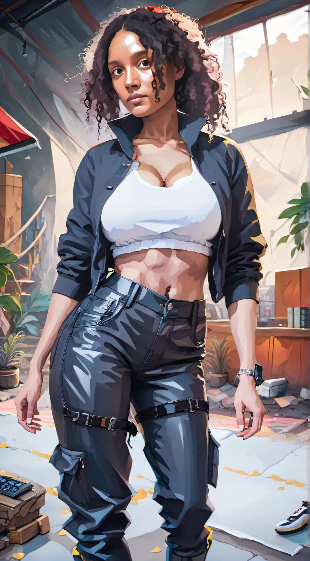 ai character: brooklyn  background