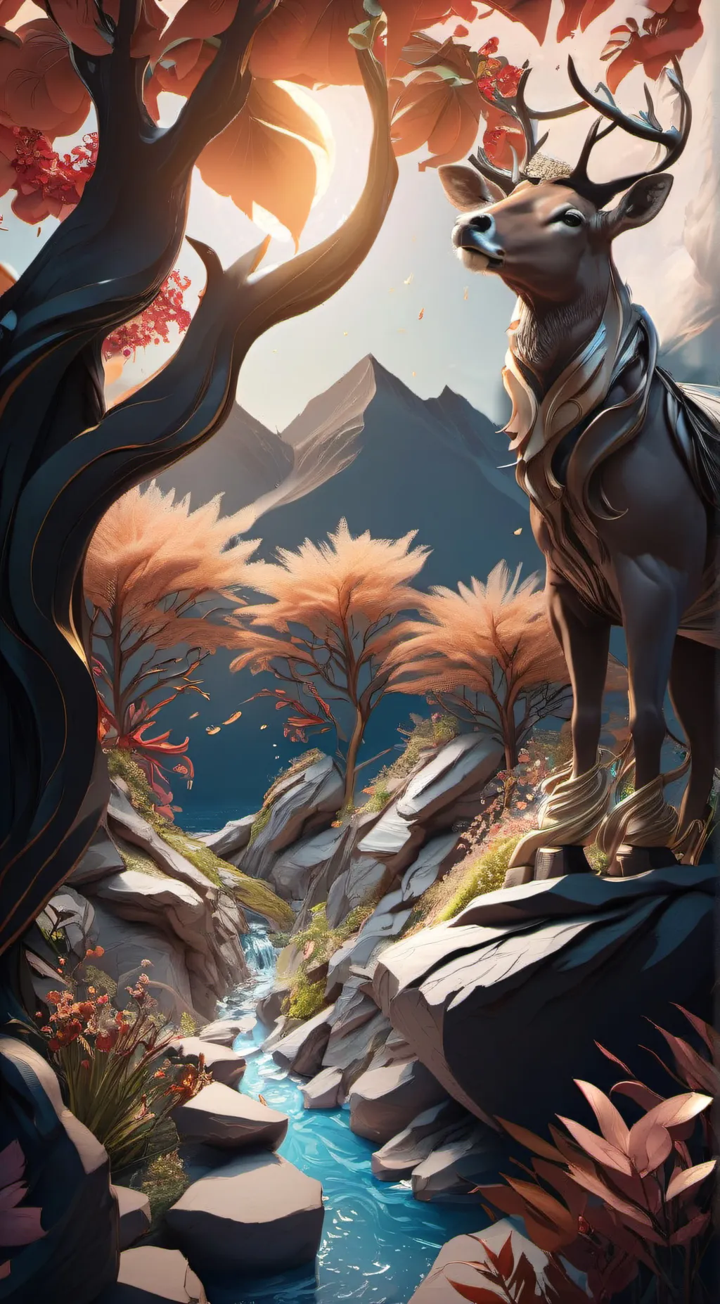 ai character: kitty background