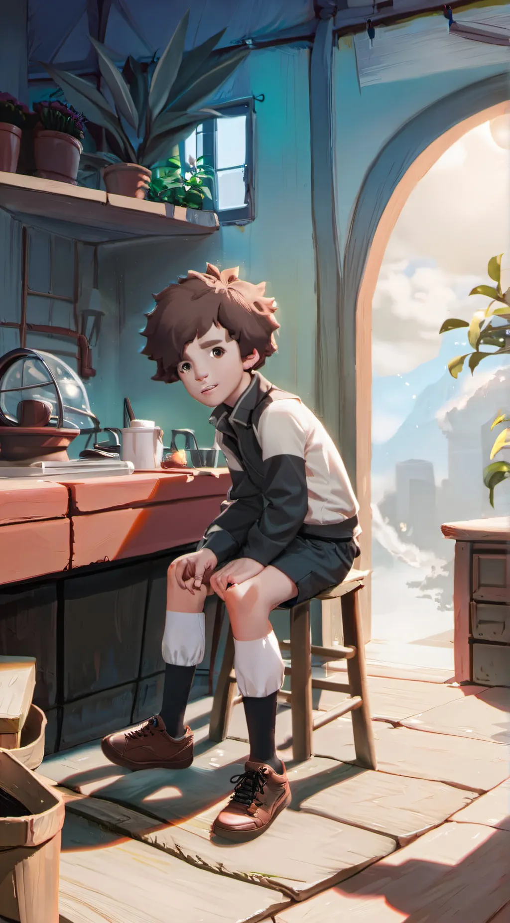 ai character: Wonder background