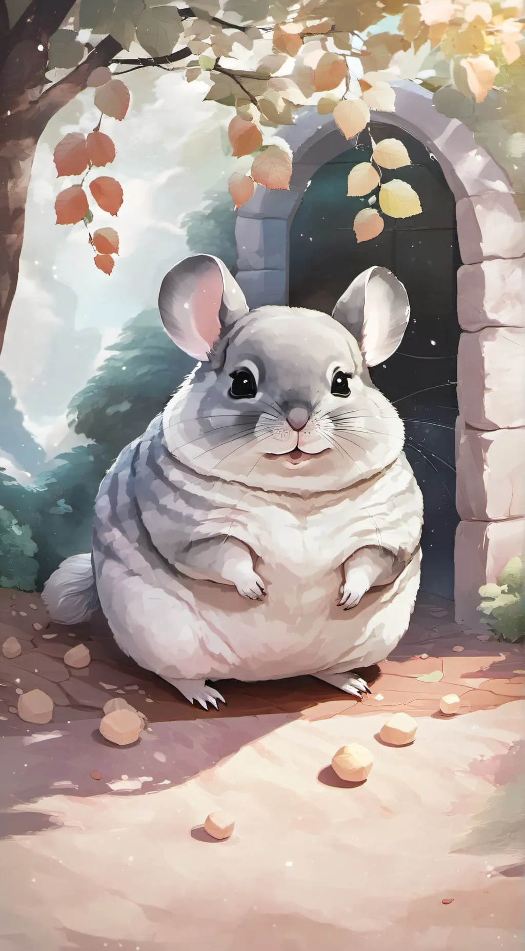 ai character: Chinu  background