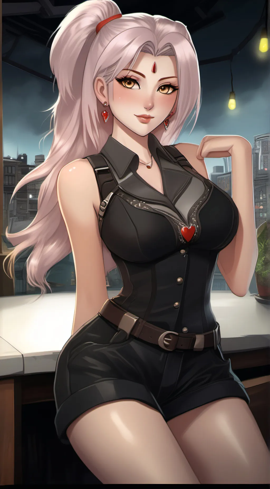 ai character: Maya background