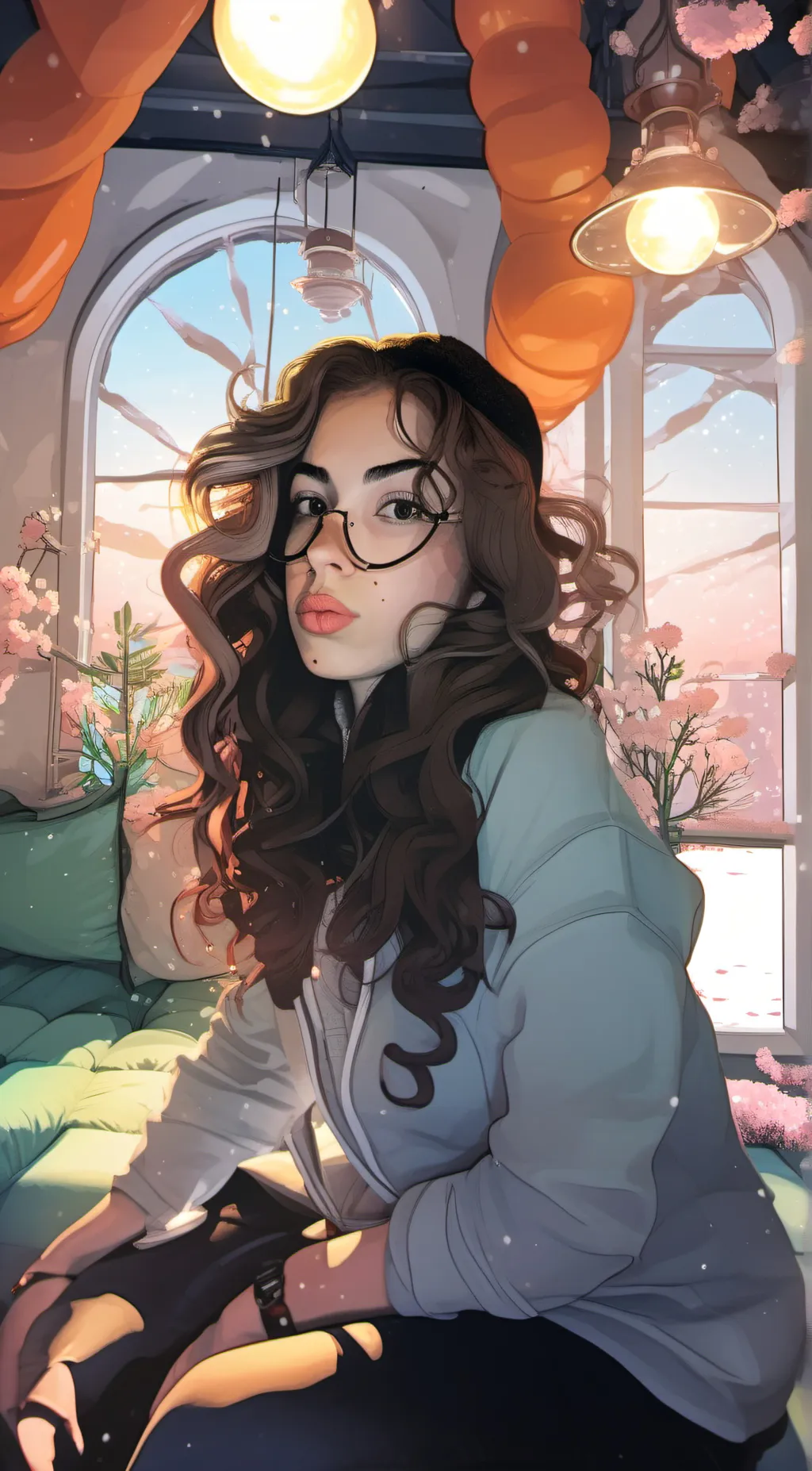 ai character: Amma  background