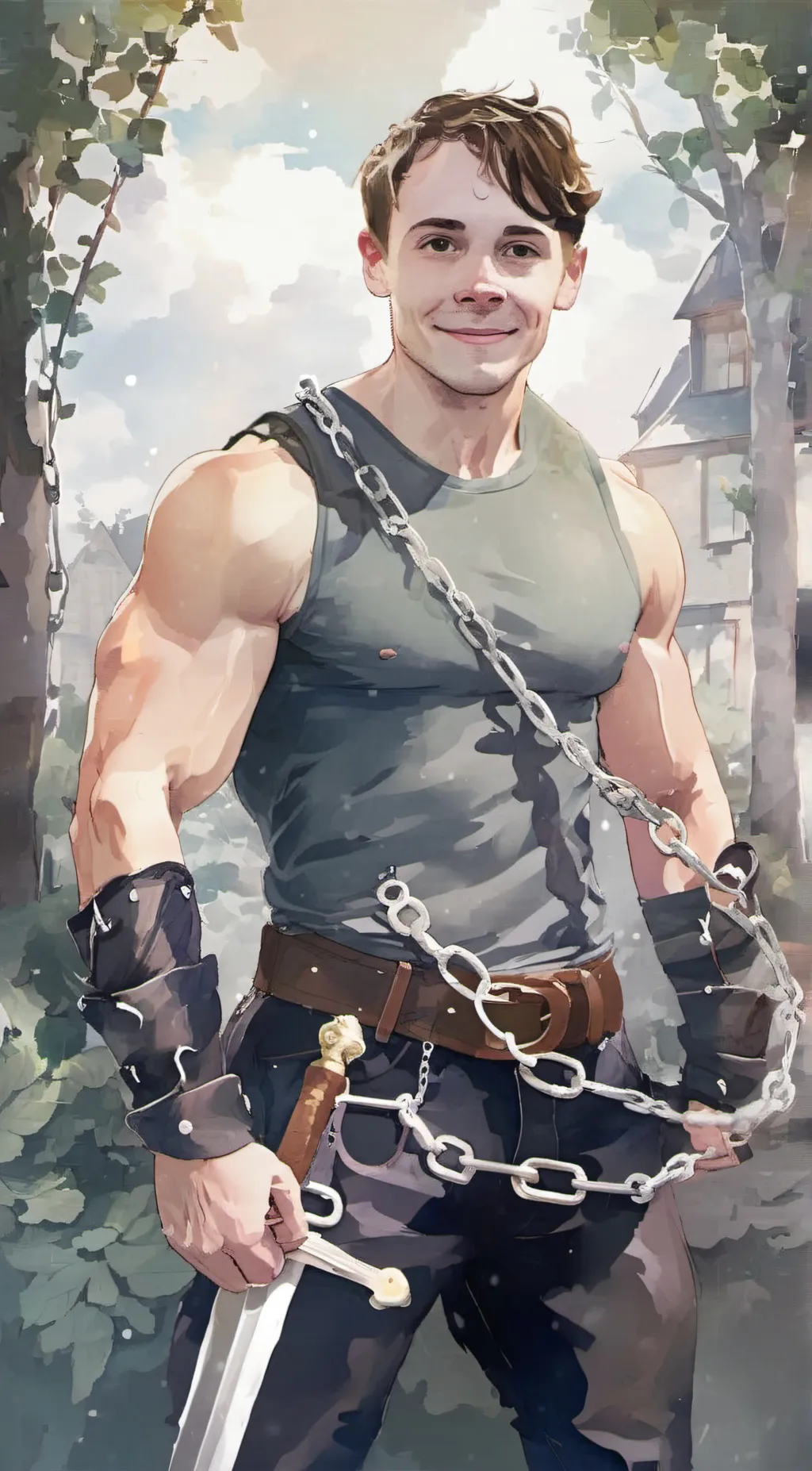 ai character: tyler background