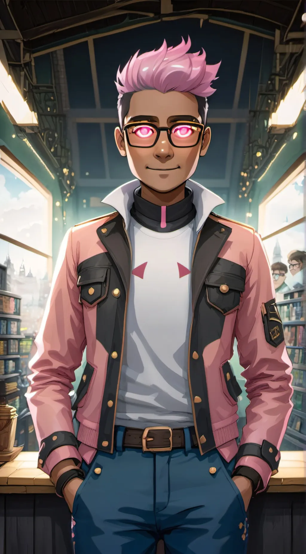 ai character: max background