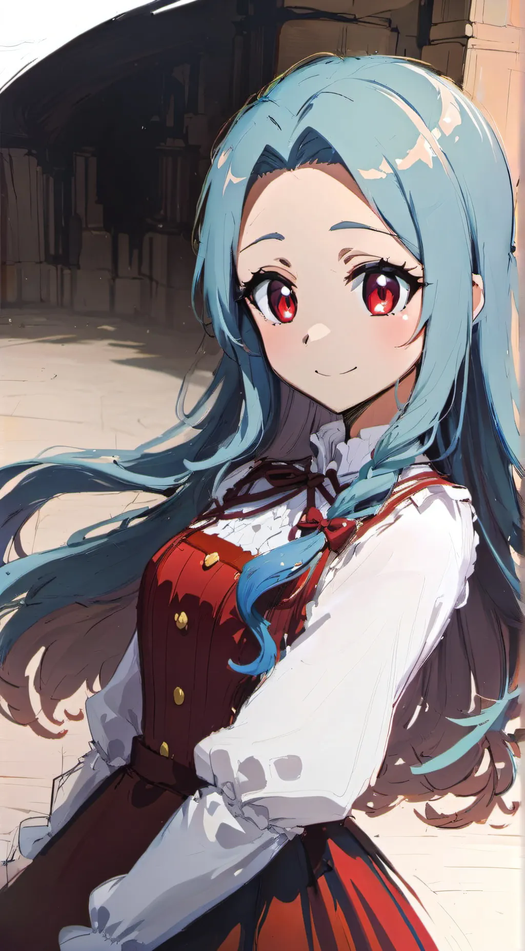 ai character: hand holder background