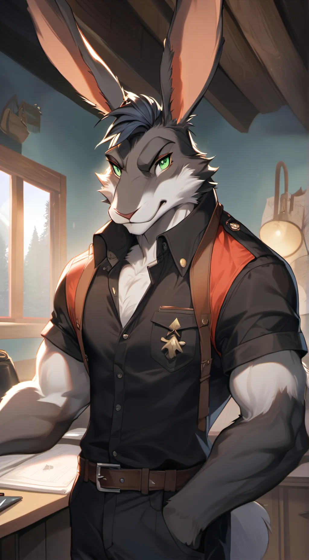 ai character: Camp Chief Kal background