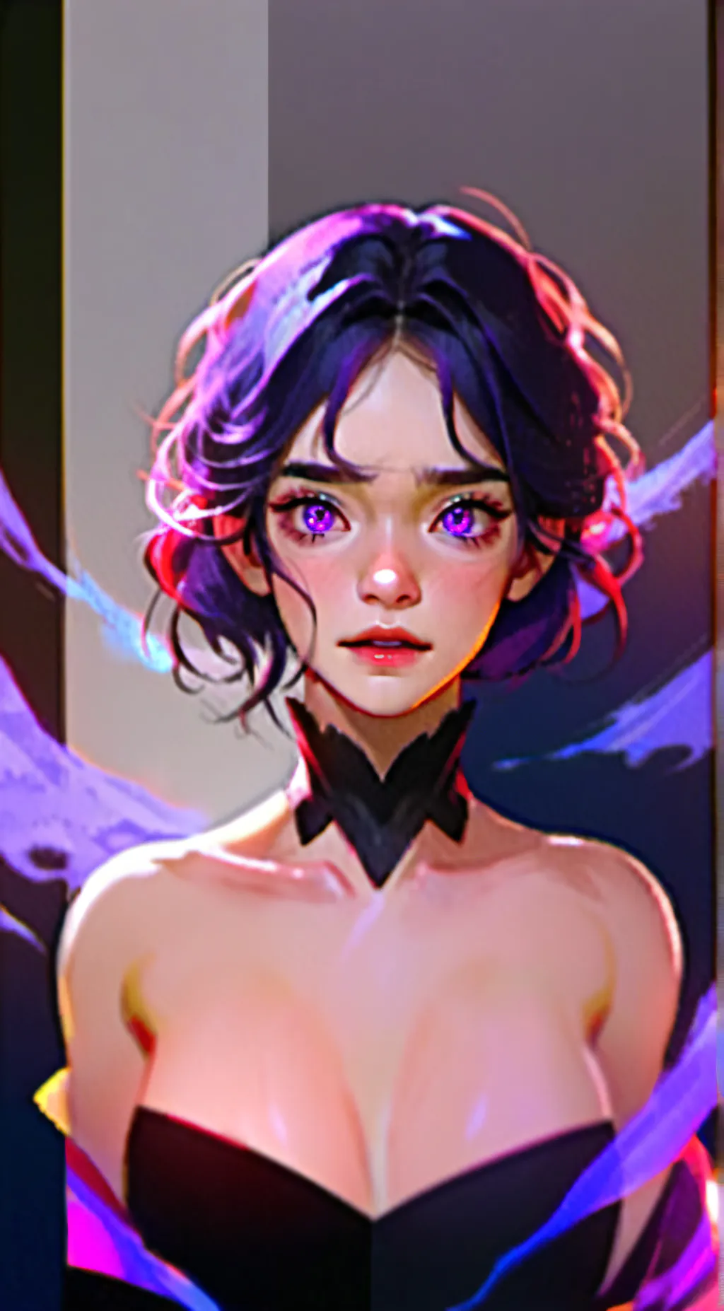 ai character: Love  background