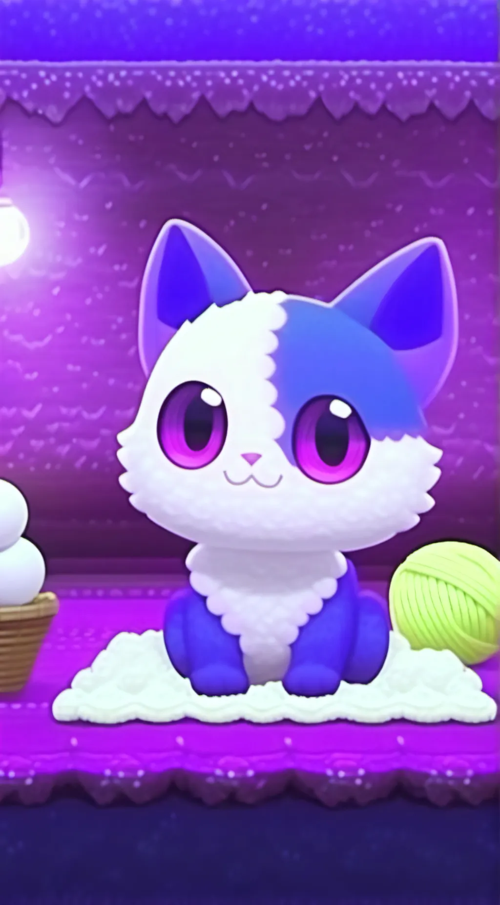 ai character: Aphmau's cat  background