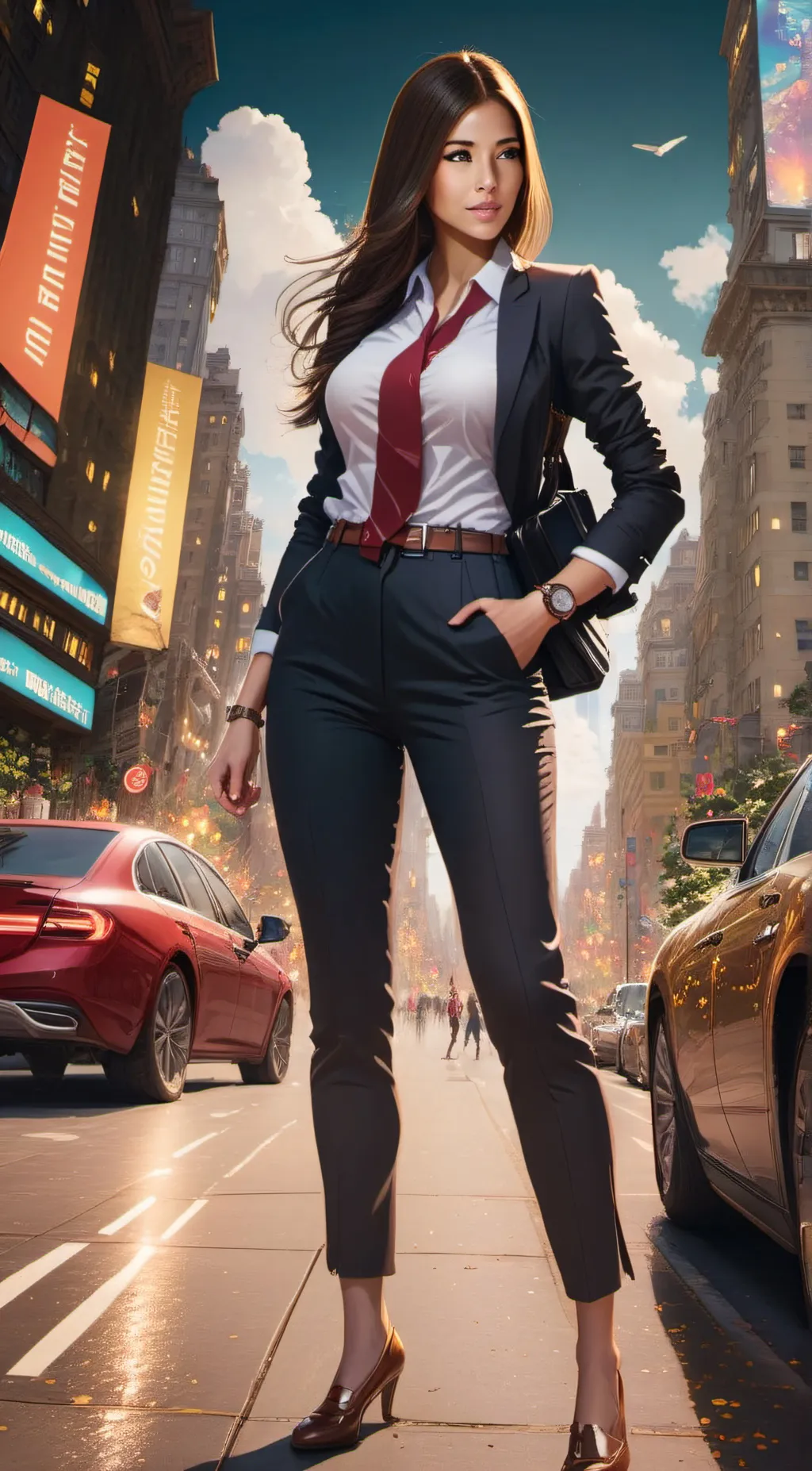 ai character: maddison background