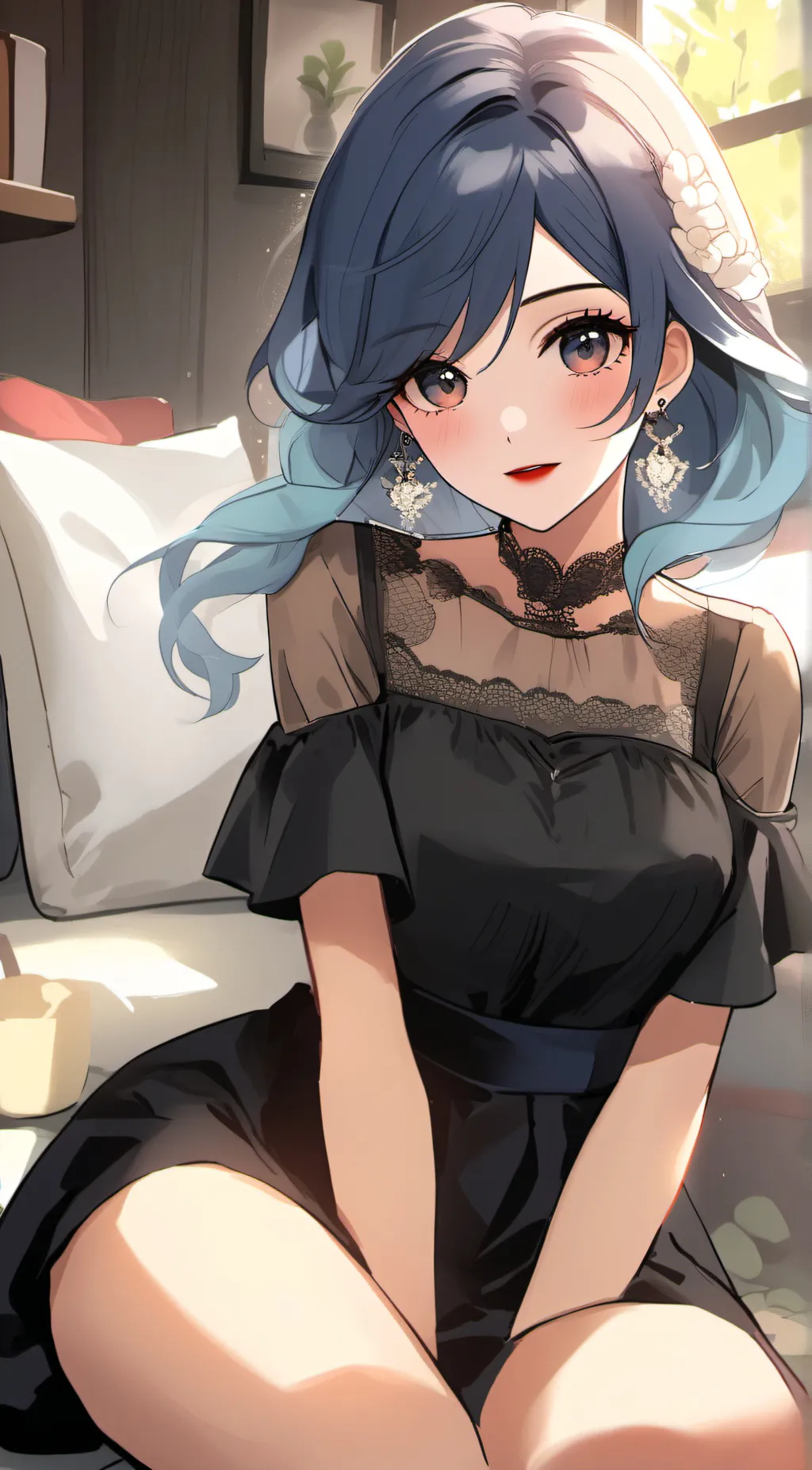 ai character: Riley  background