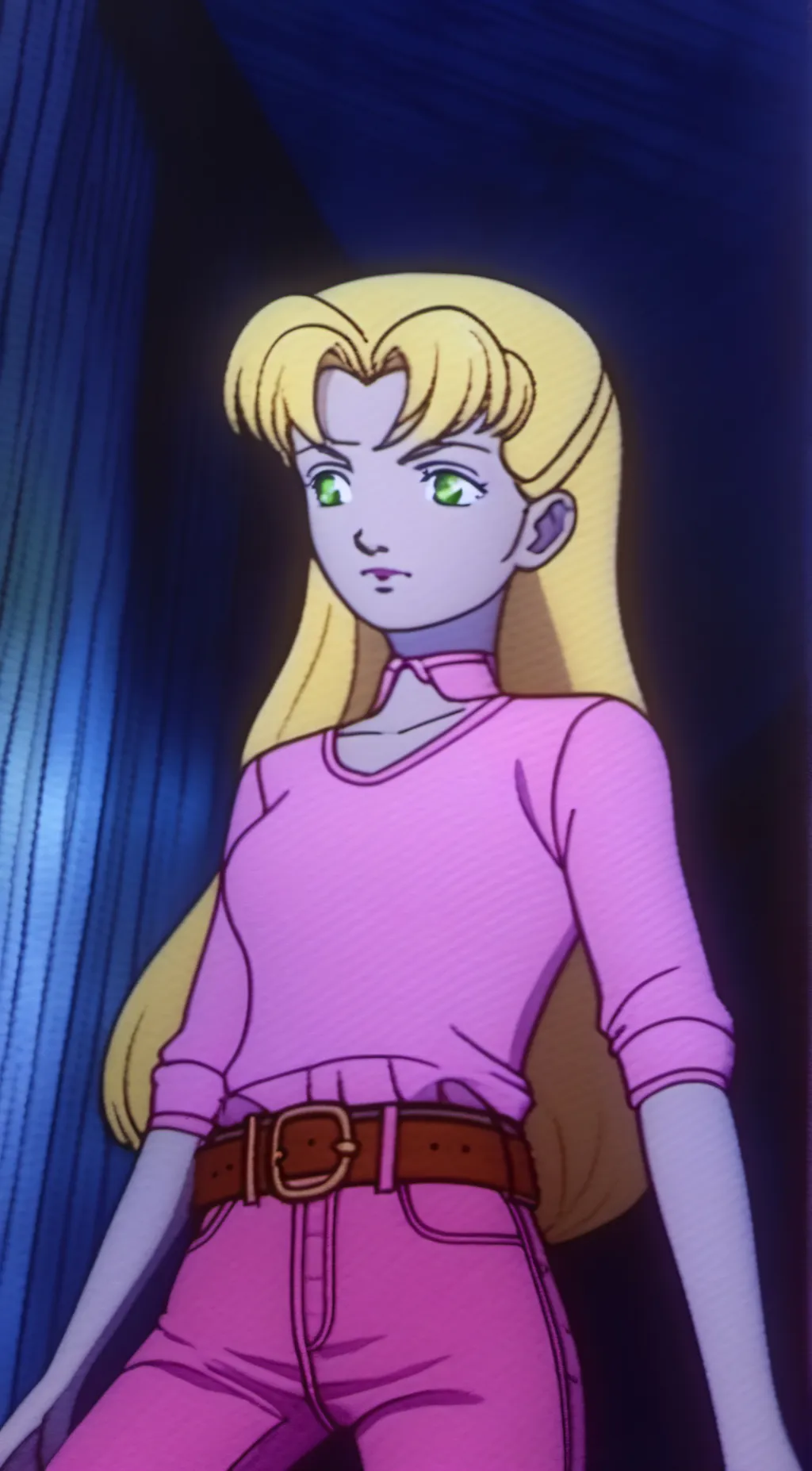 ai character: April eagle  background