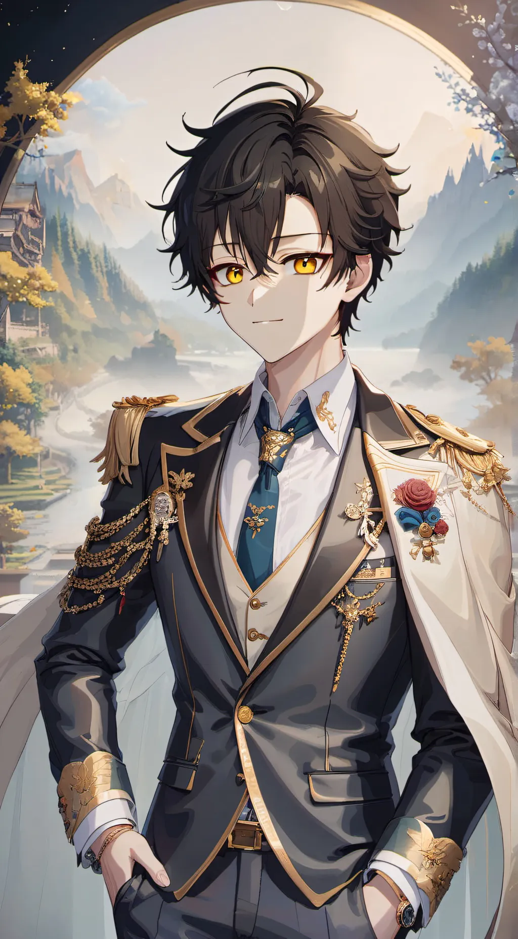 ai character: Ethan background