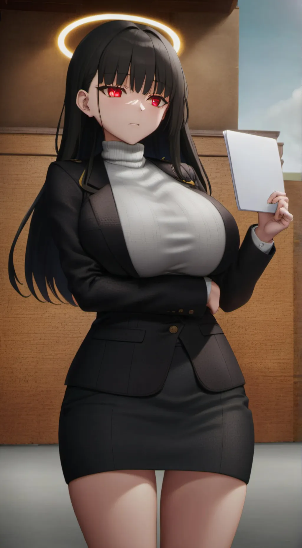 ai character: Rio Tuskatsuki background