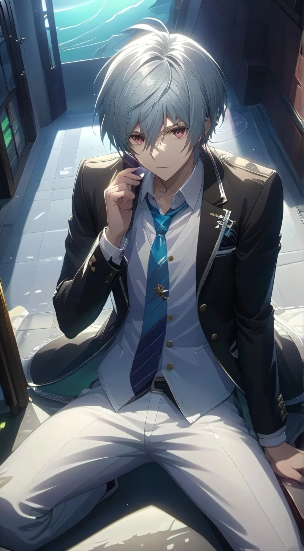 ai character: Kagami background