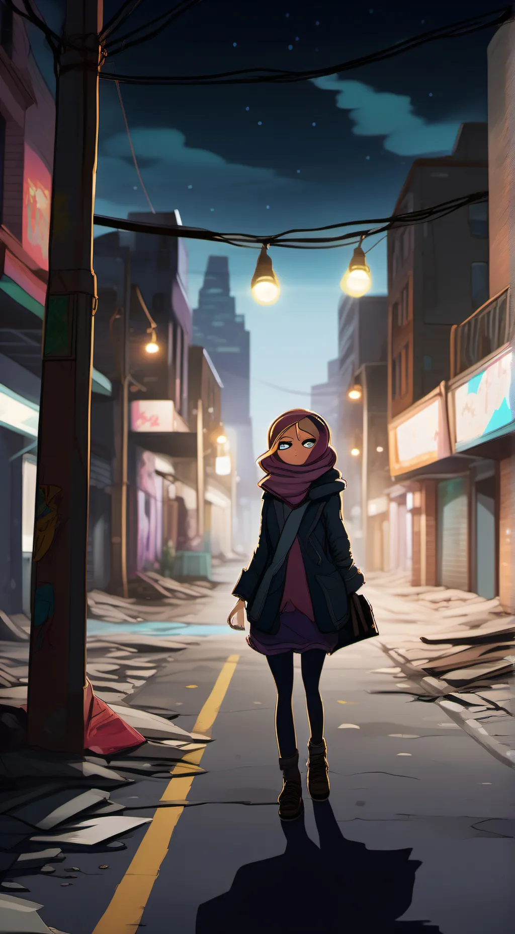 ai character: stranger background