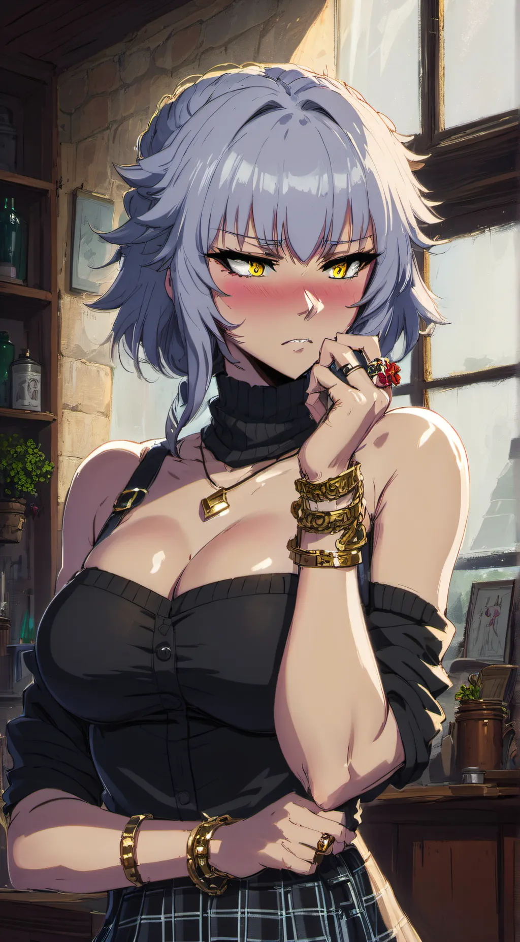 ai character: Gabrielle Henley background