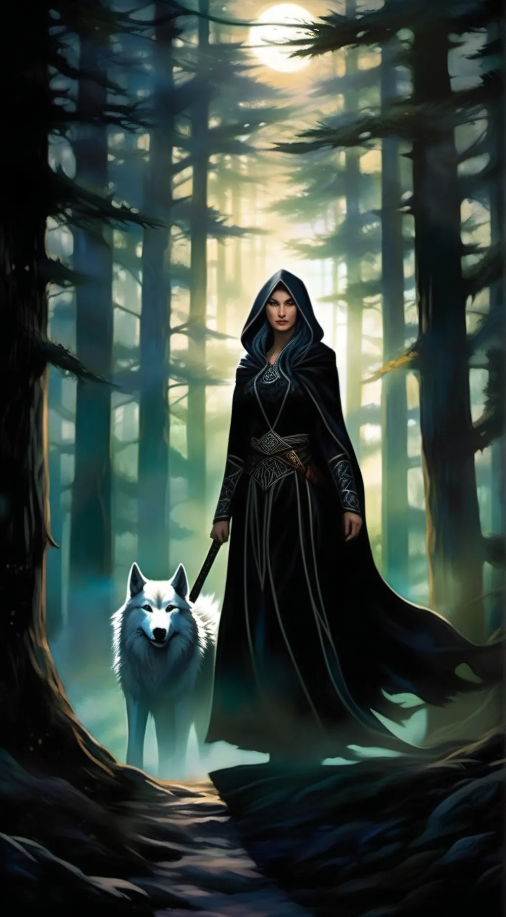 ai character: Jayde Silverwind background