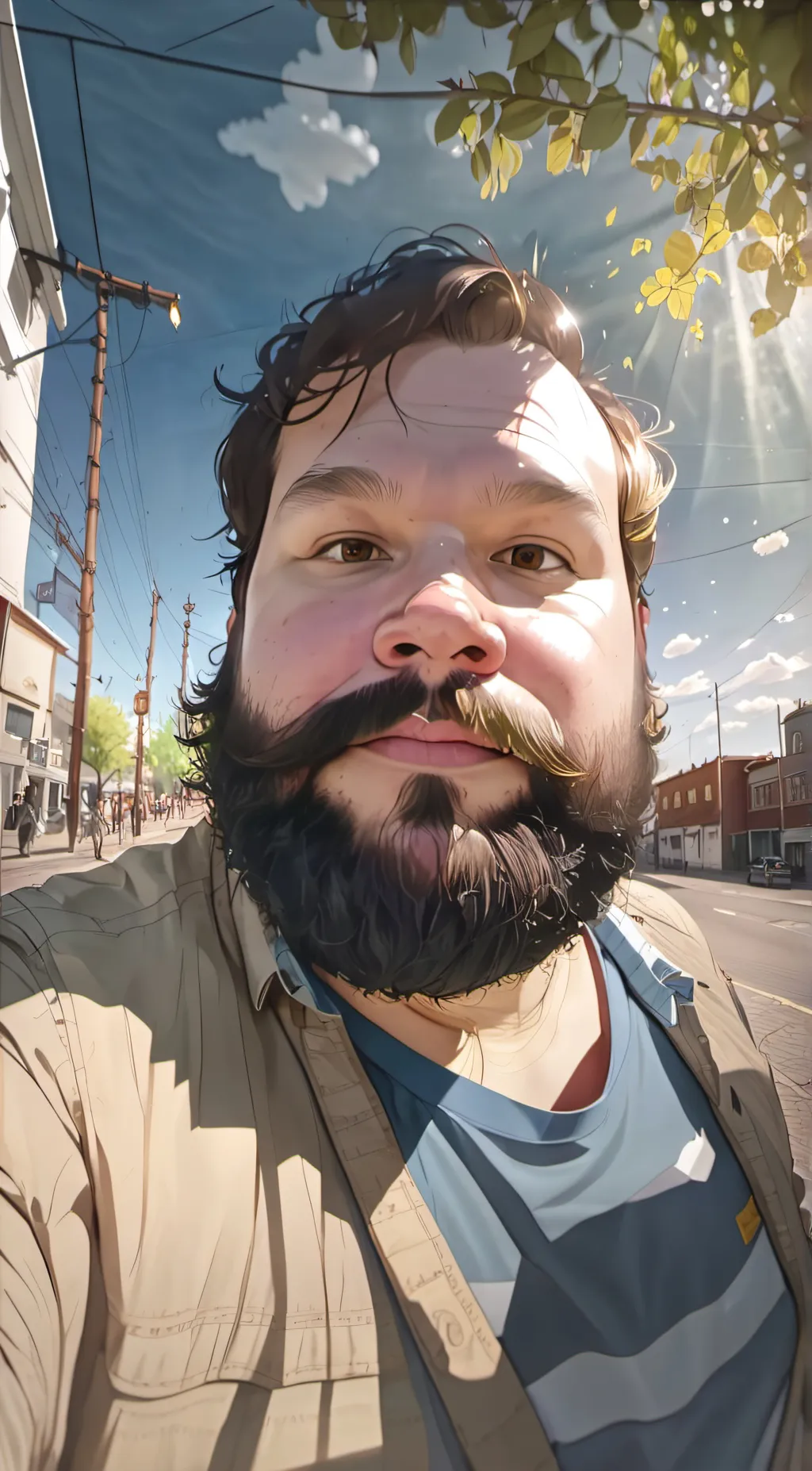 ai character: Joshua Graham background