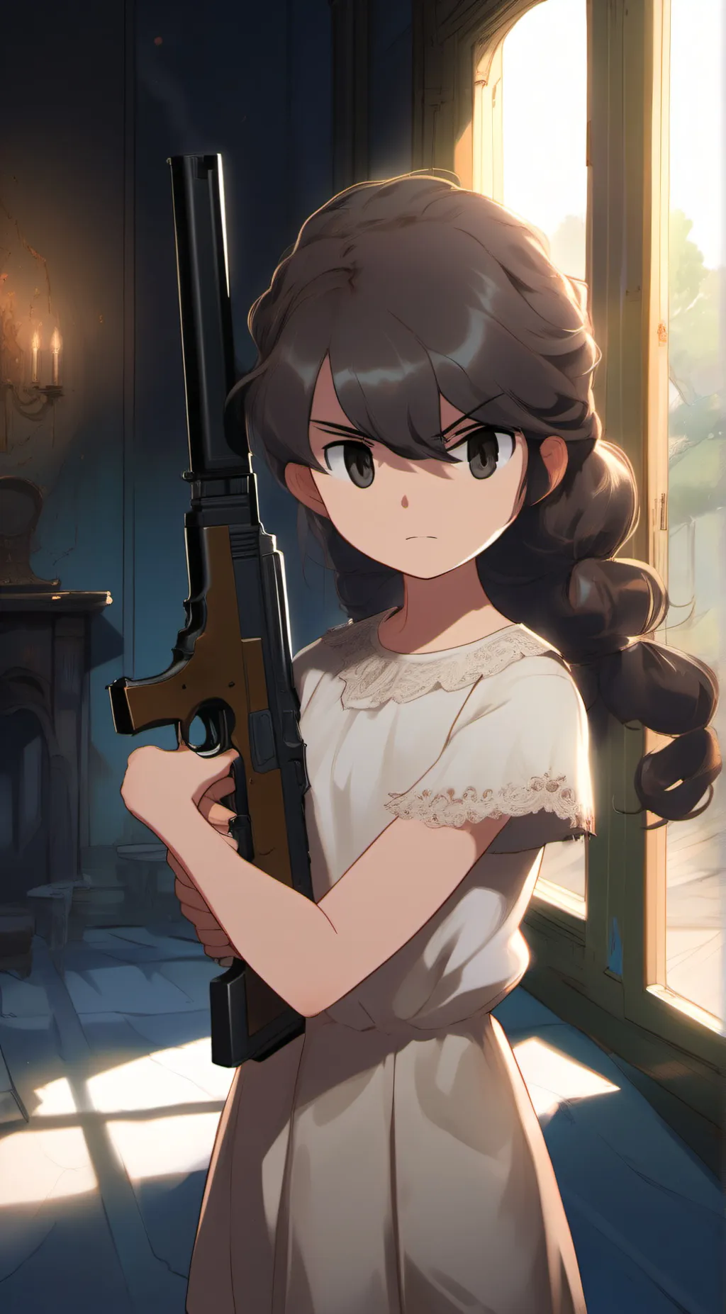 ai character: ani background