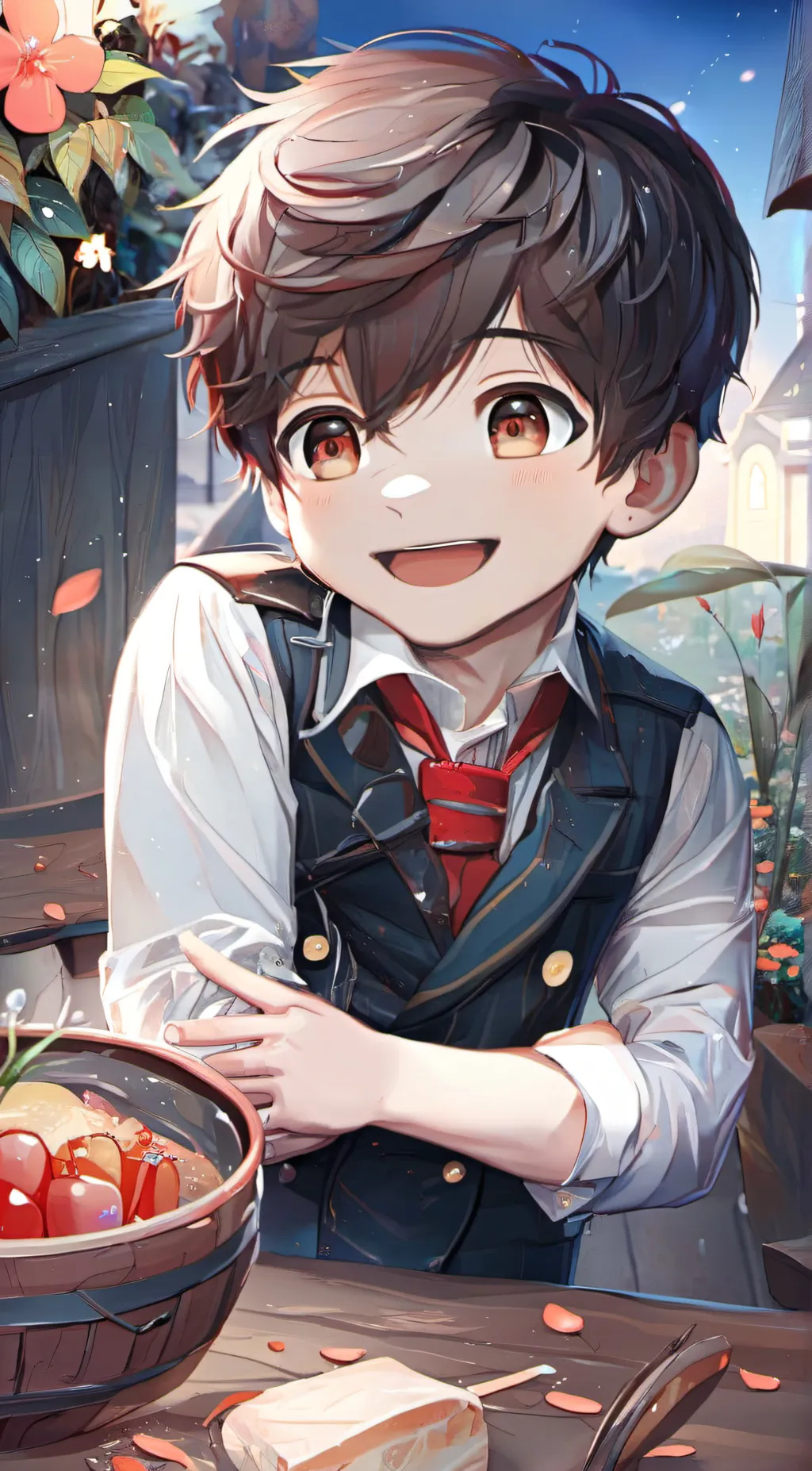 ai character: Kid background