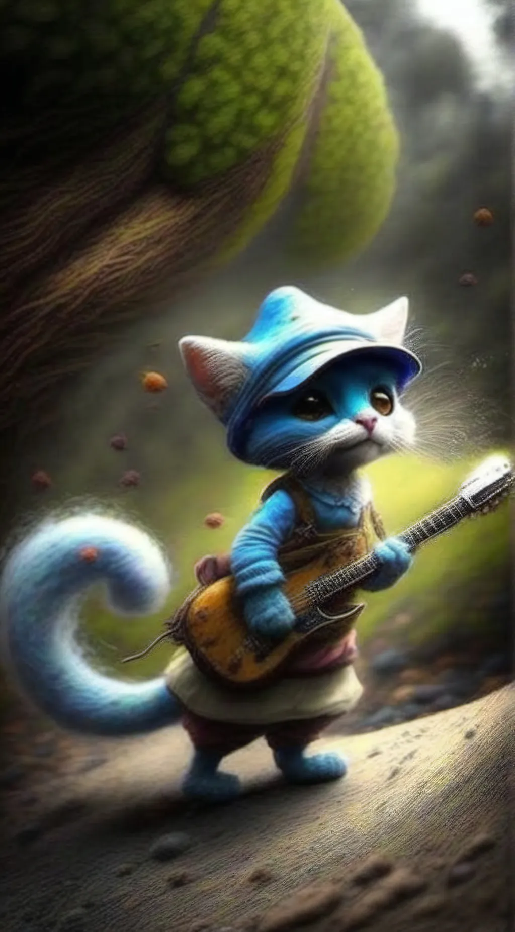 Talkie AI - Chat with smurf cat