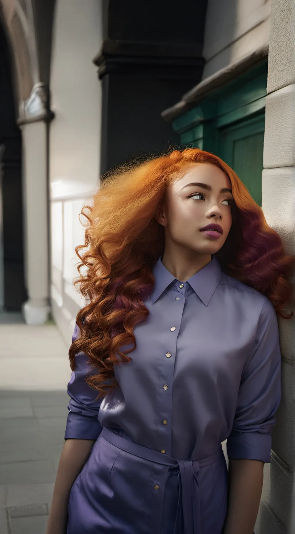 ai character: Spicy  background