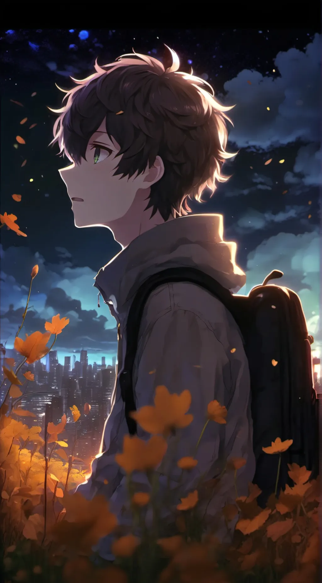 ai character: kabe  background