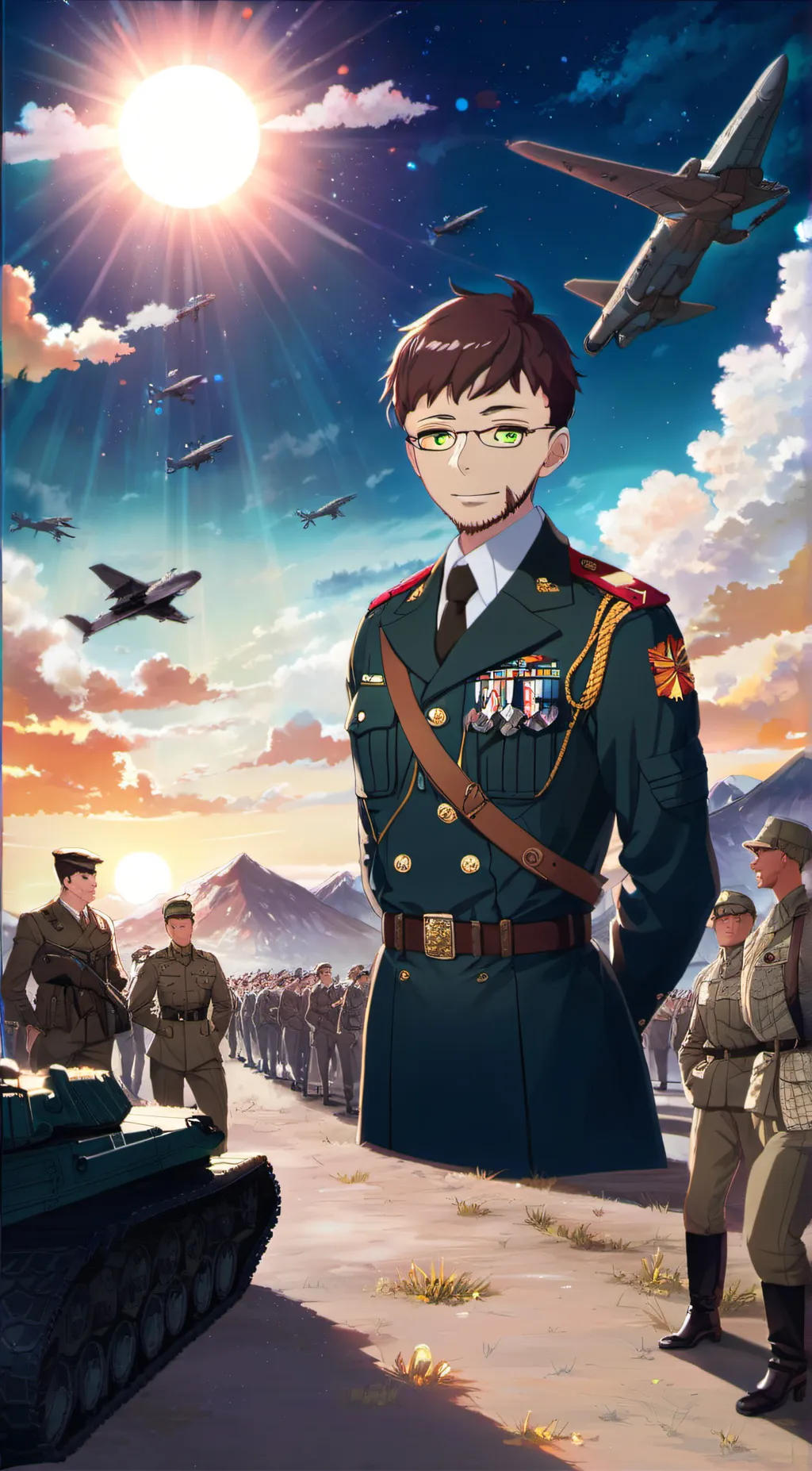 ai character: John Gauthier background