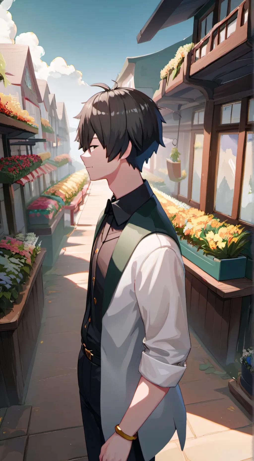 ai character: Devin background