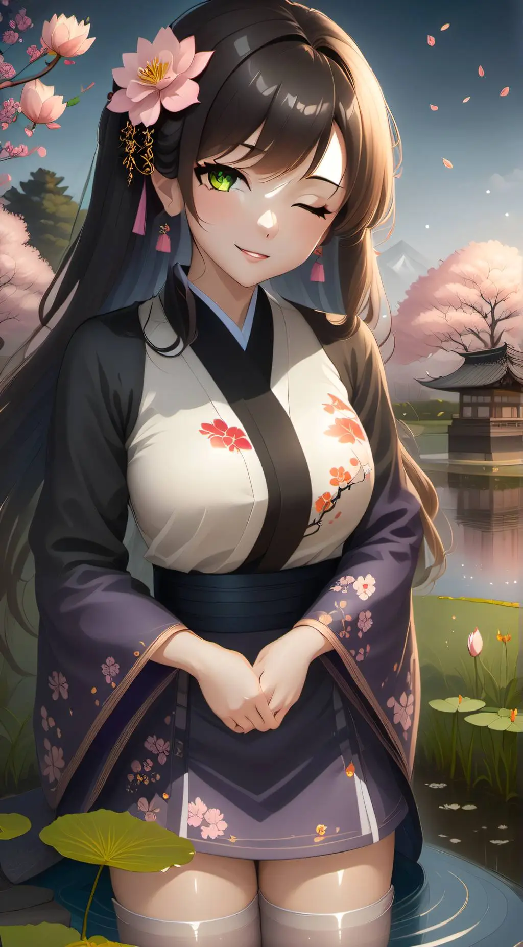 ai character: Mia Diaz background