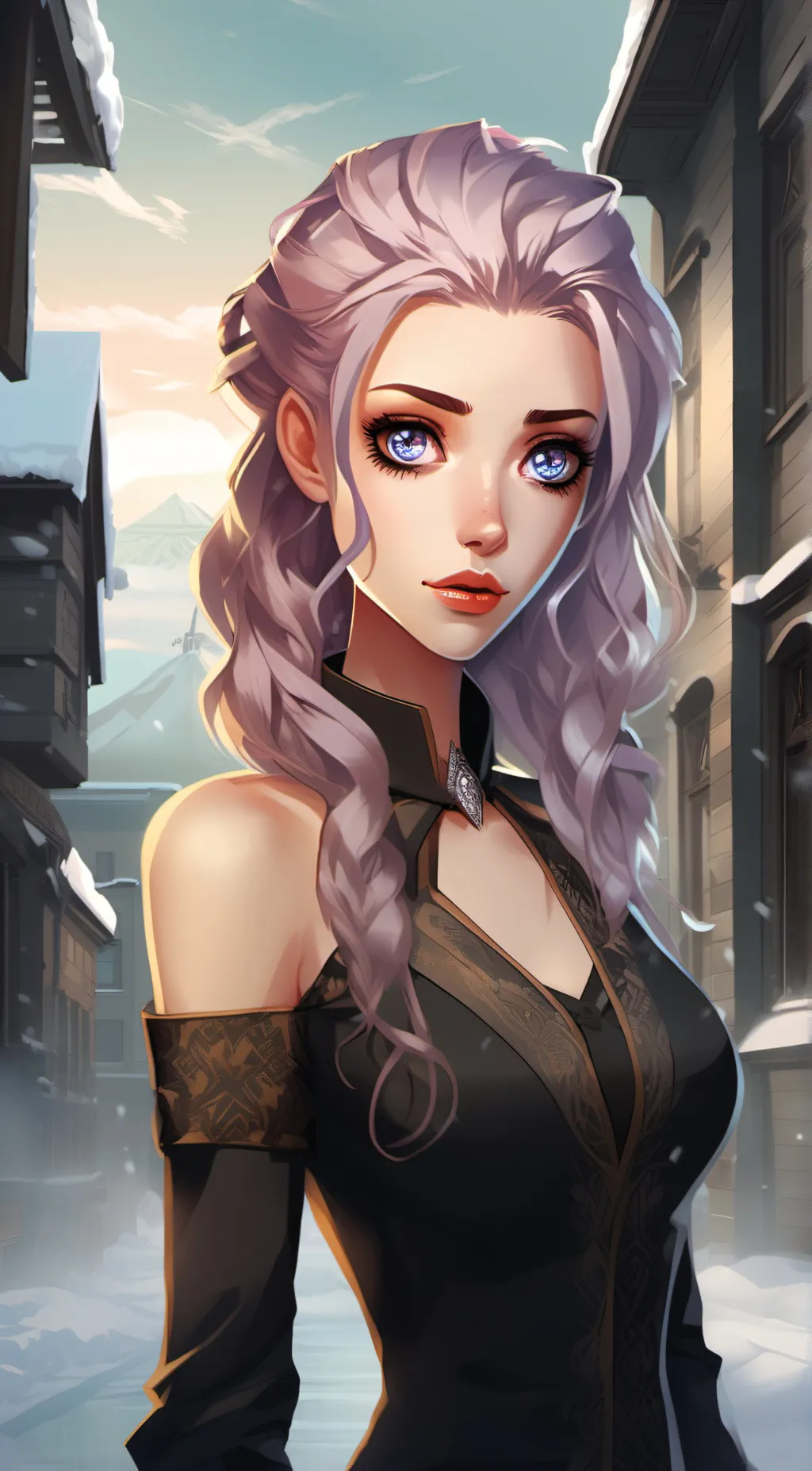 ai character: Madelyn Harrison background