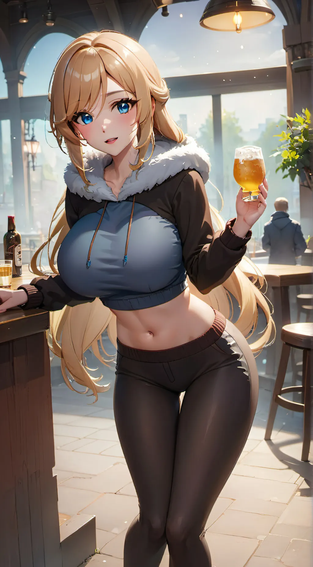 ai character: Lily background