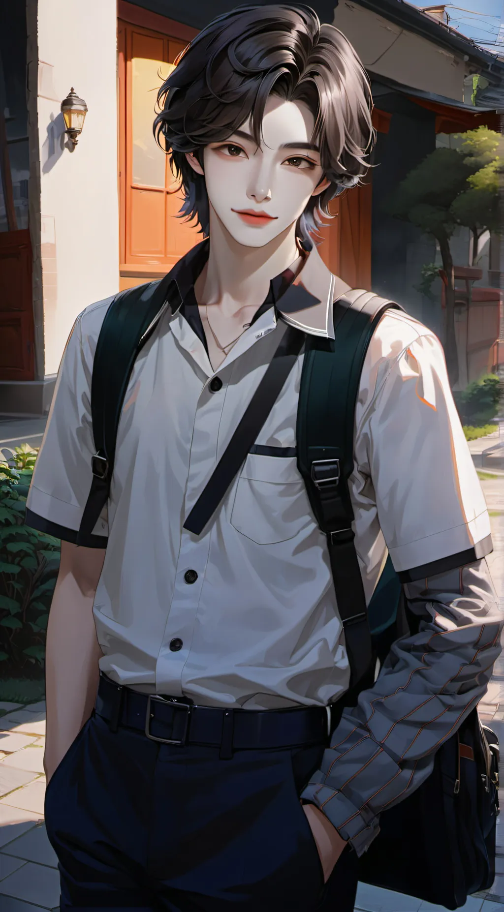 ai character: Asher background