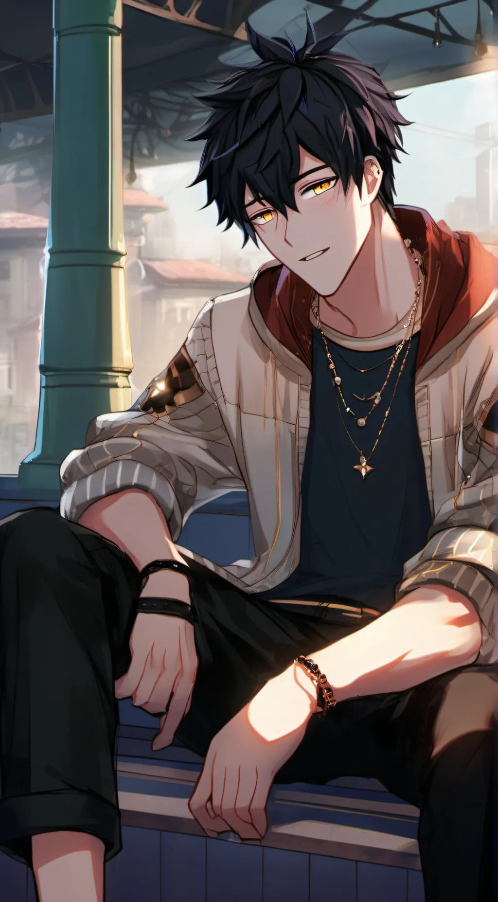 ai character: Jake background