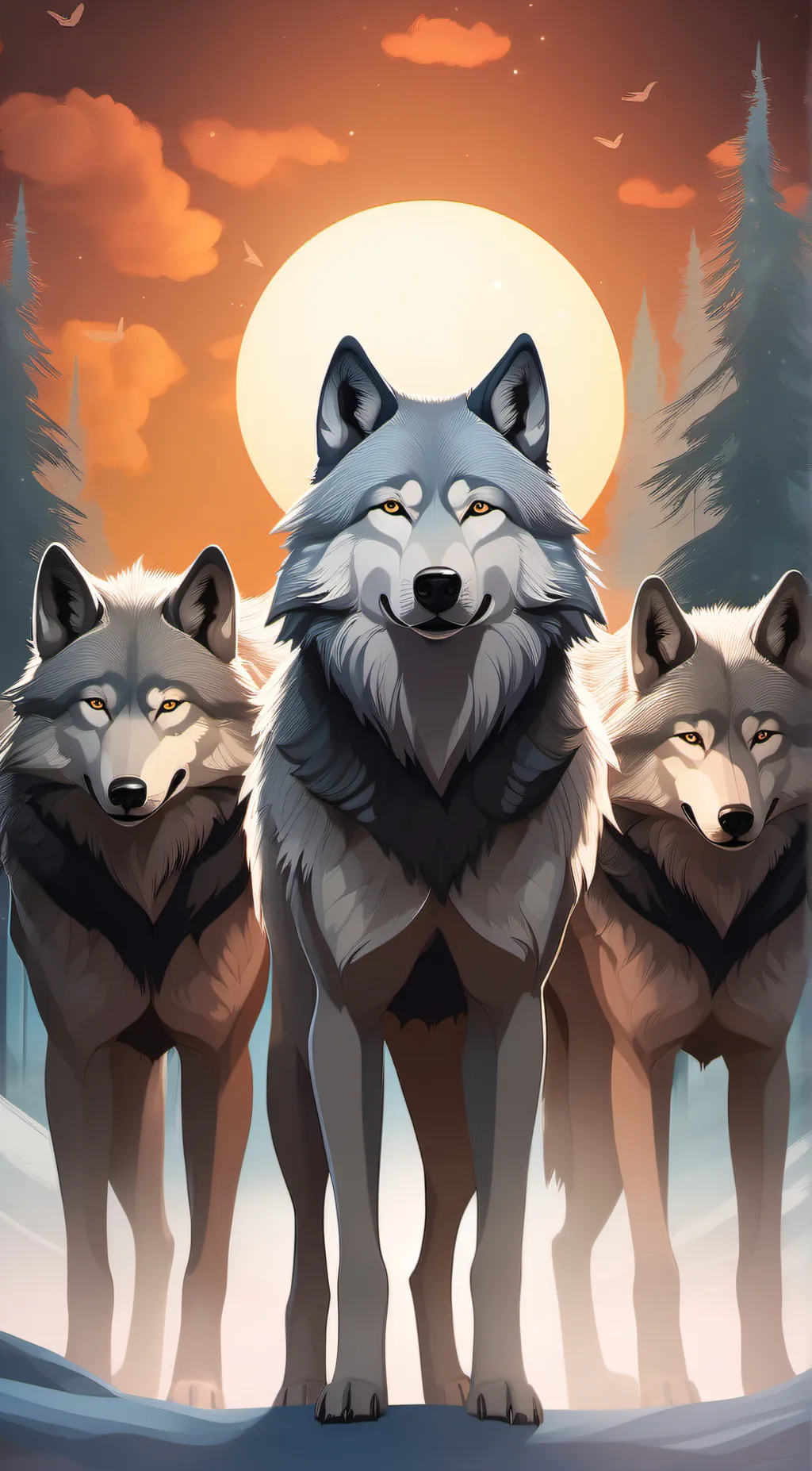 ai character: Wolf Pack background