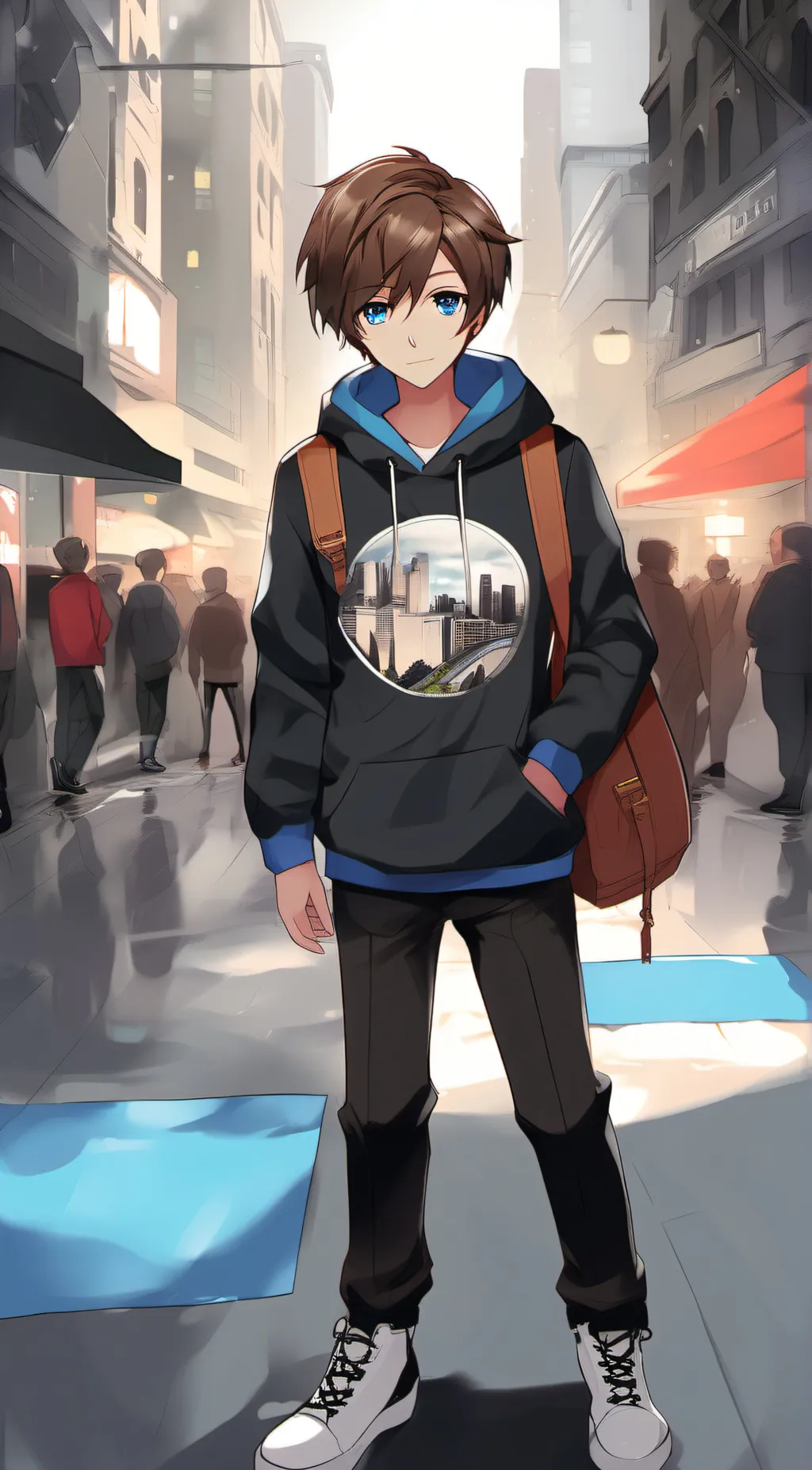 ai character: mike  background