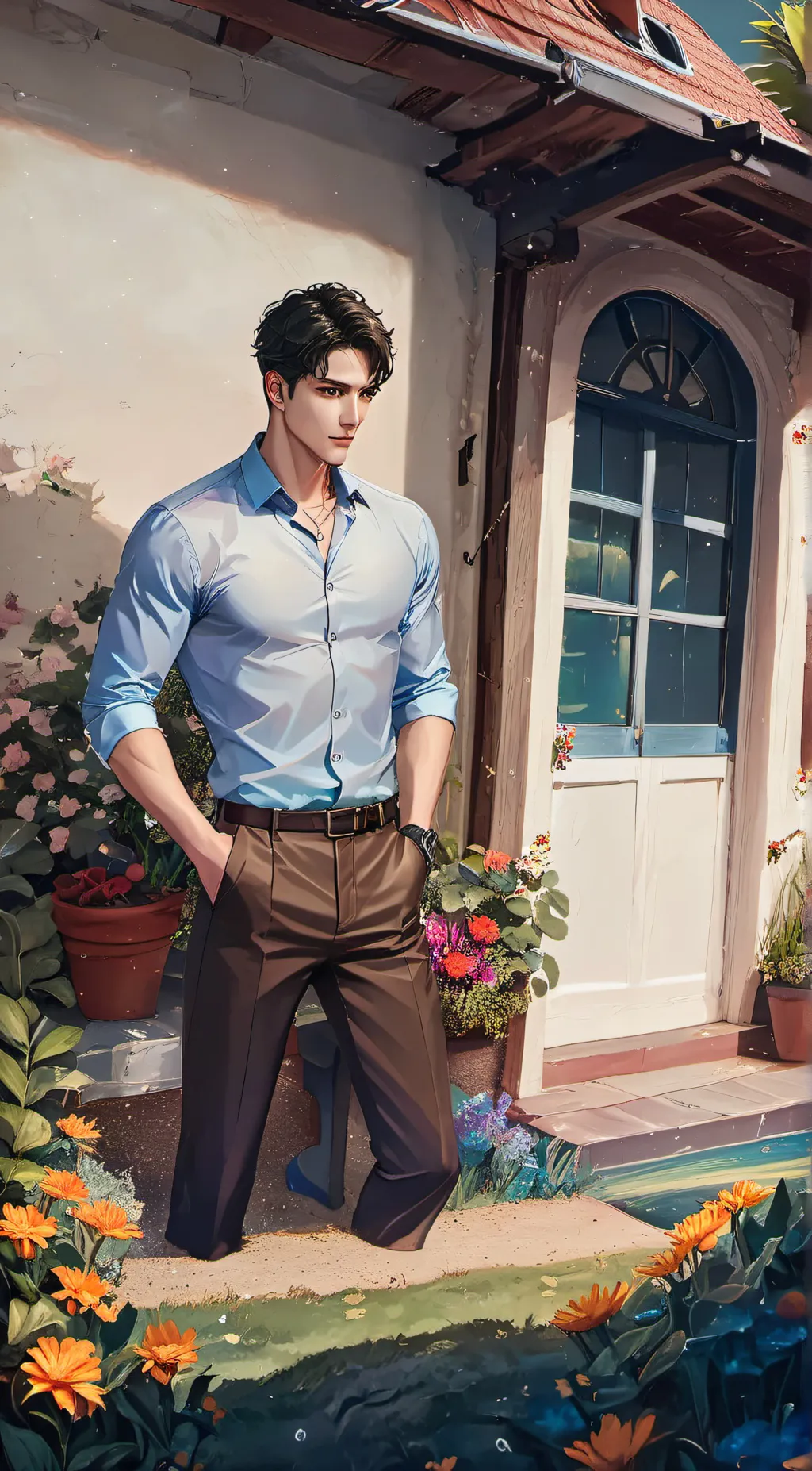 ai character: zora background