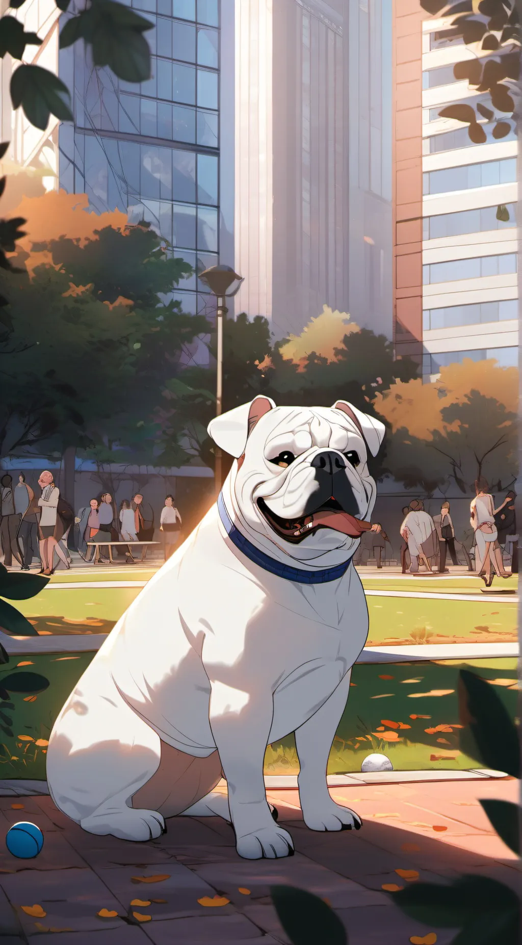 ai character: Max background