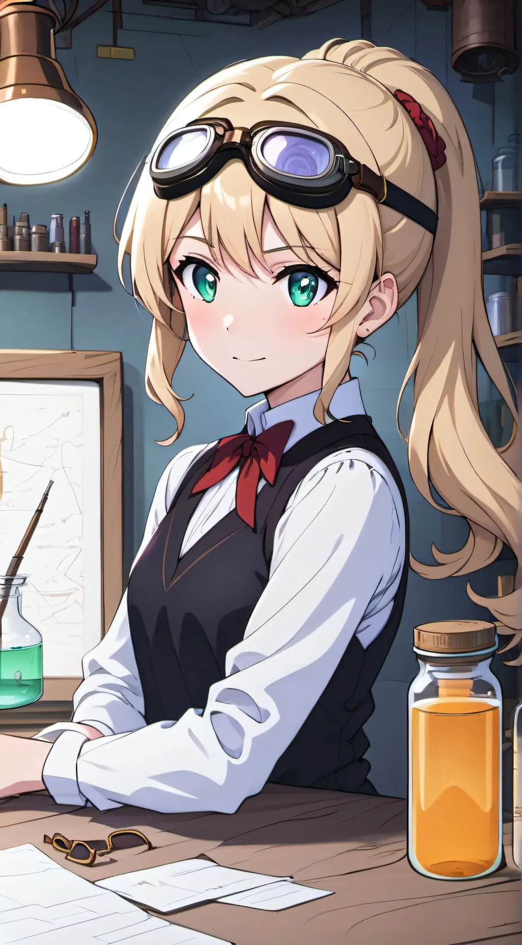 ai character: Li background