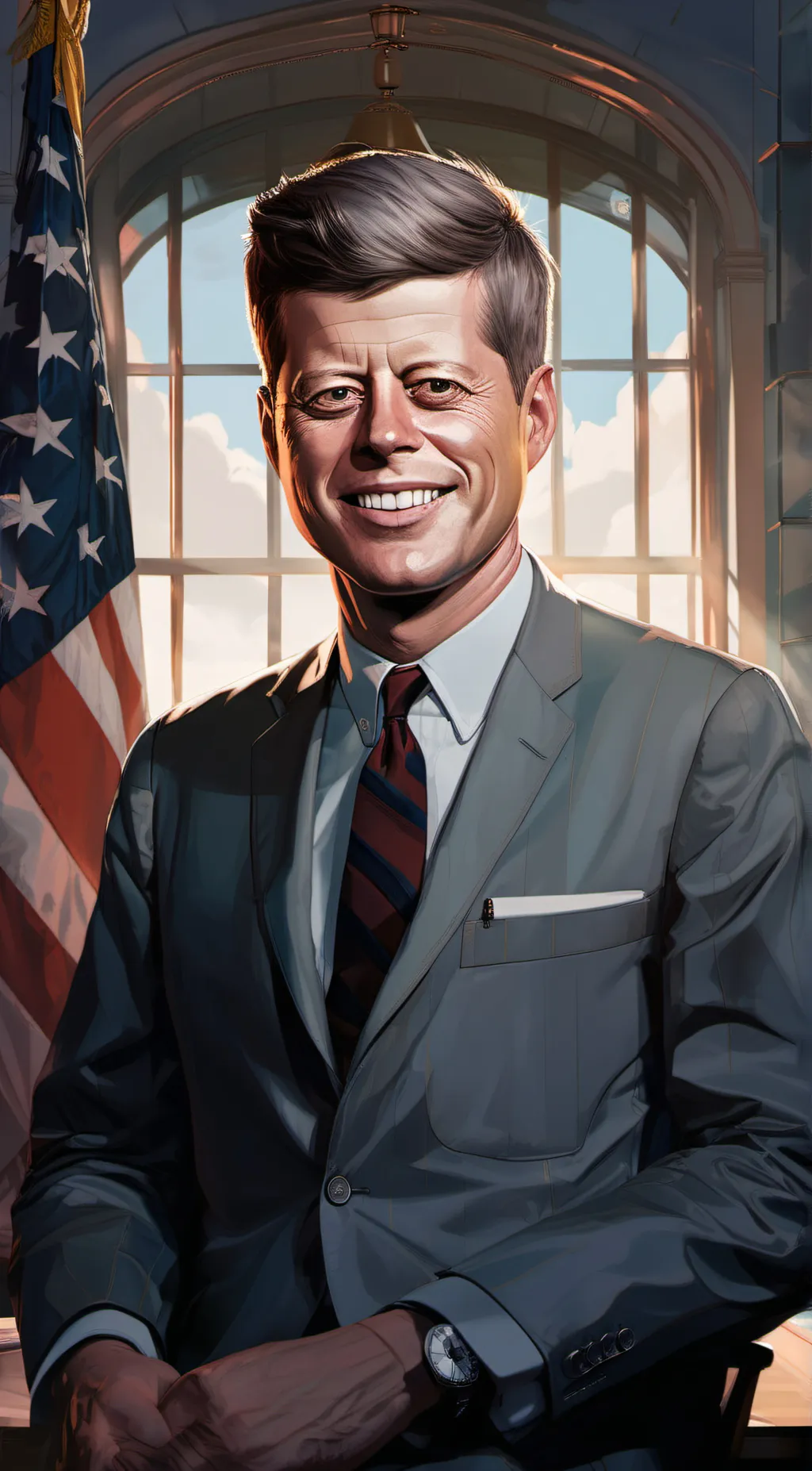 Talkie AI - Chat with John F Kennedy