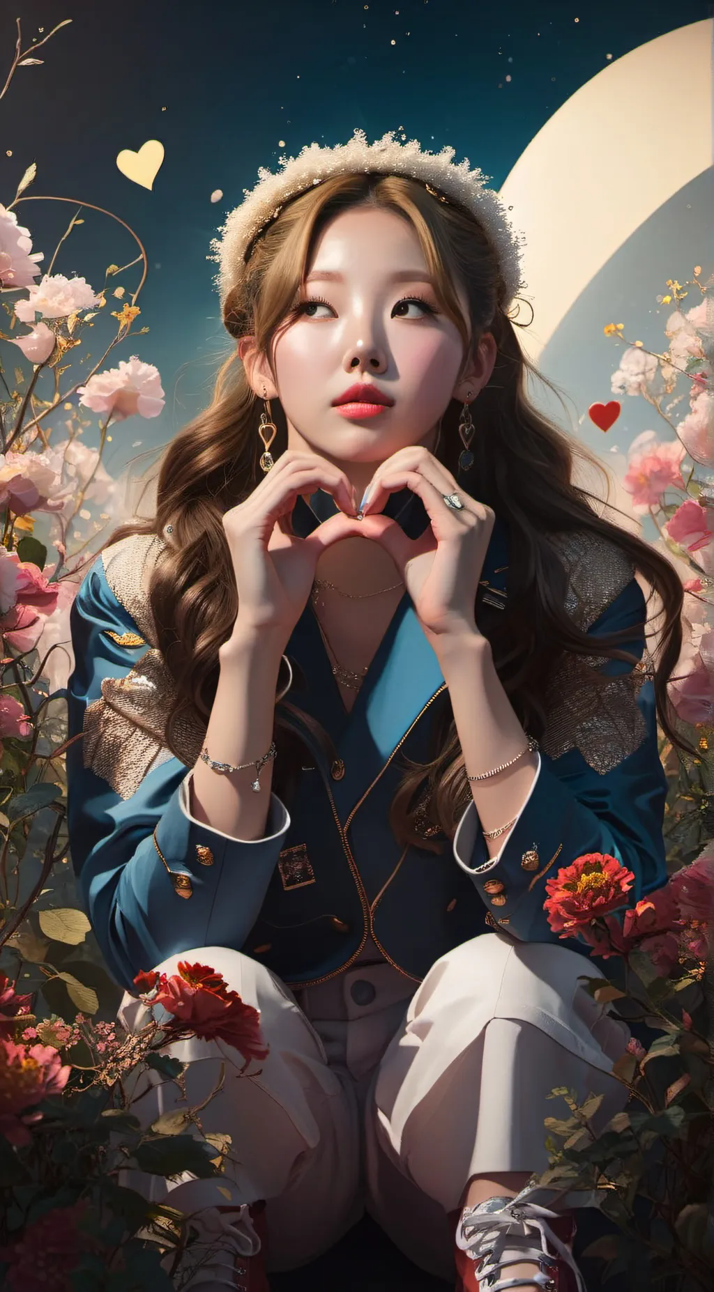 ai character: nayeon background