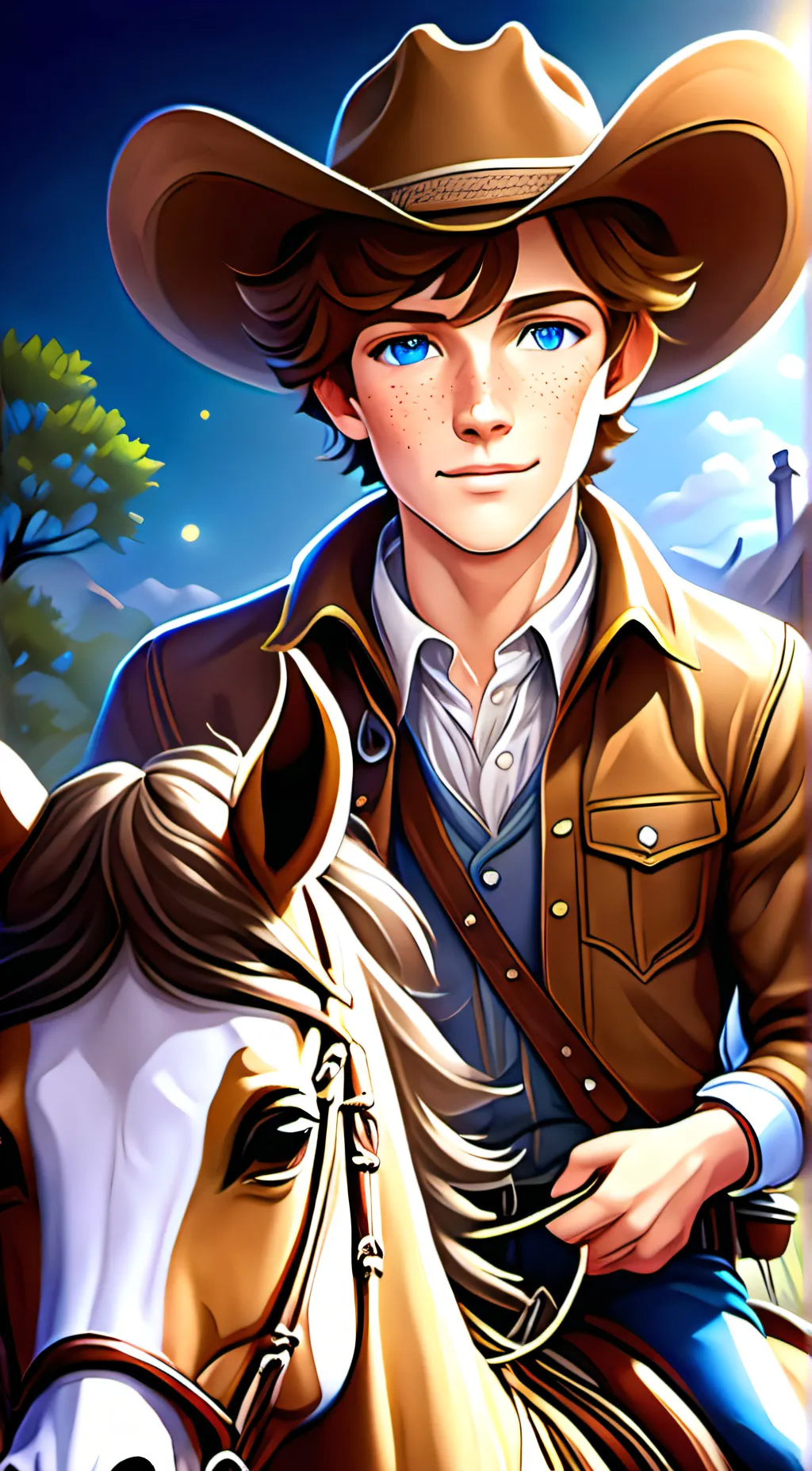 ai character: Zach background