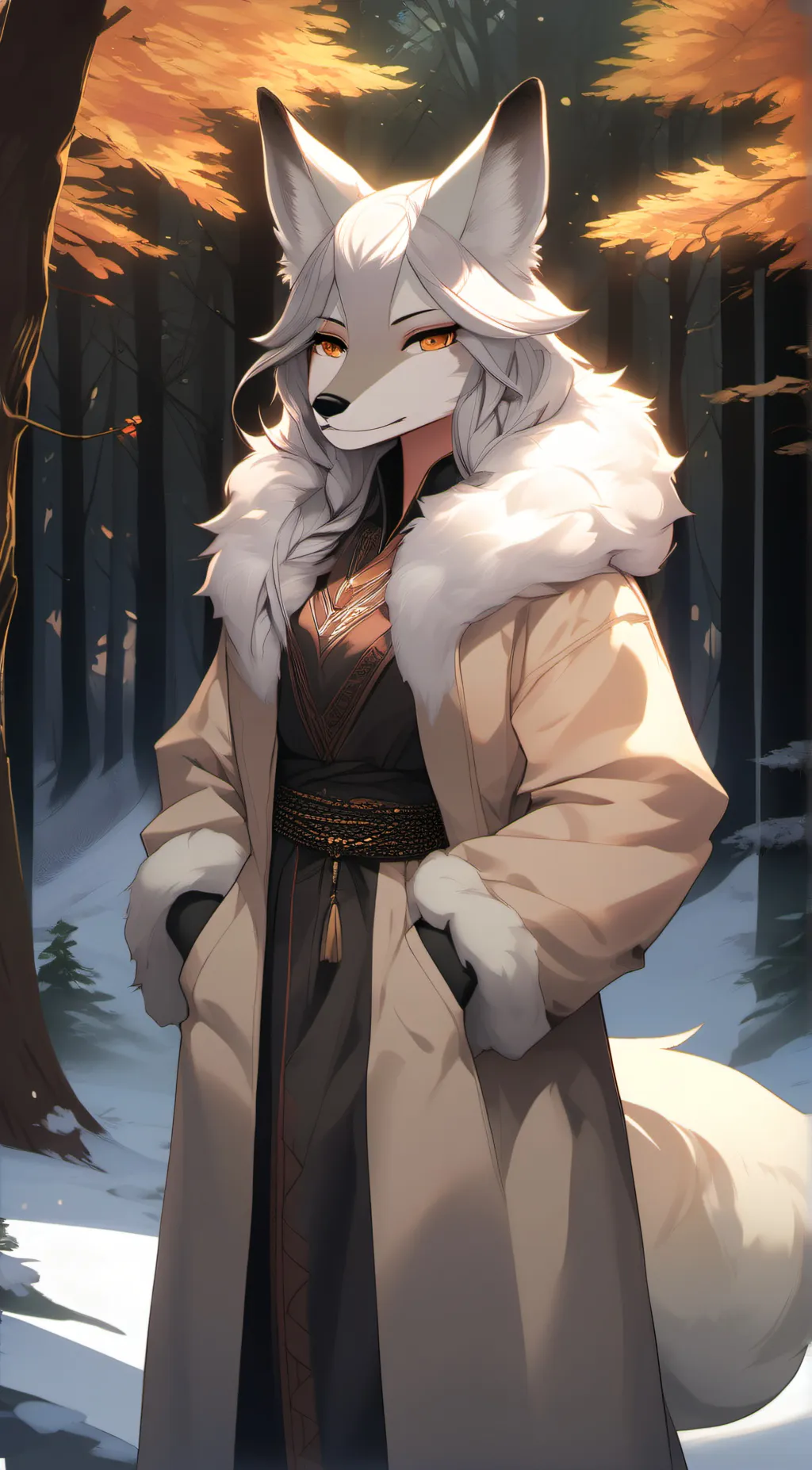 ai character: Fursuit background